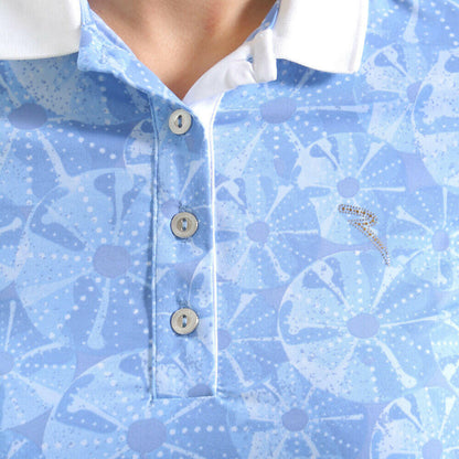 CHERVO WOMENS APSIK LIGHTWEIGHT SUNBLOCK® PRINTED POLO
