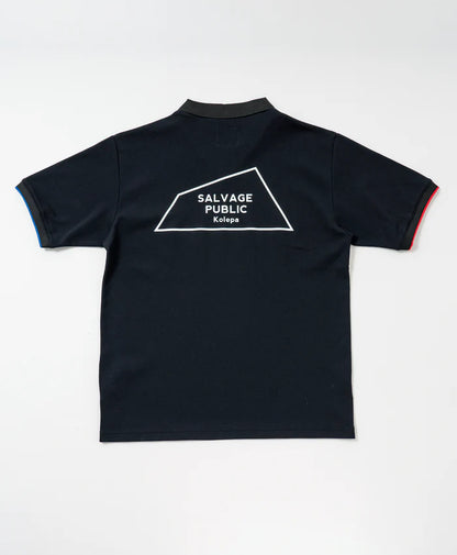 SALVAGE PUBLIC MENS Kulina Pohapoha V-neck polo S/S