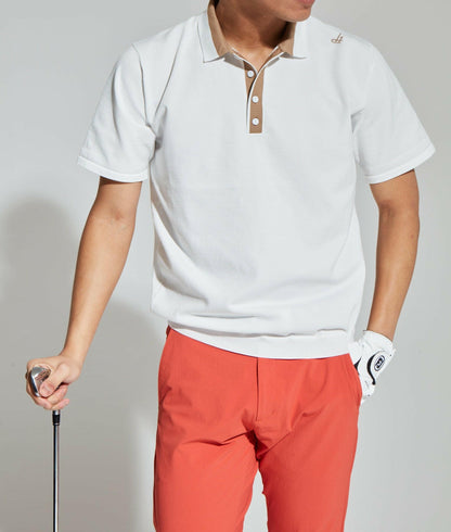 HERG1 MENS HIBRID MESH KNIT POLO (DE Limited)