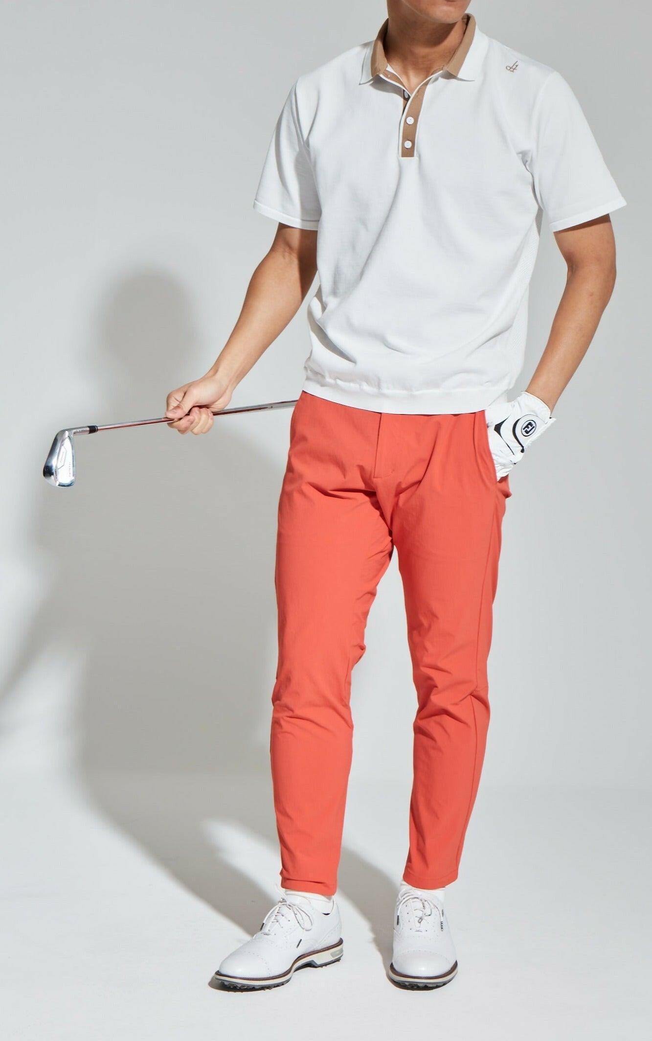 HERG1 MENS HIBRID MESH KNIT POLO (DE Limited)