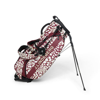 J.LINDEBERG Player Stand Bag Print