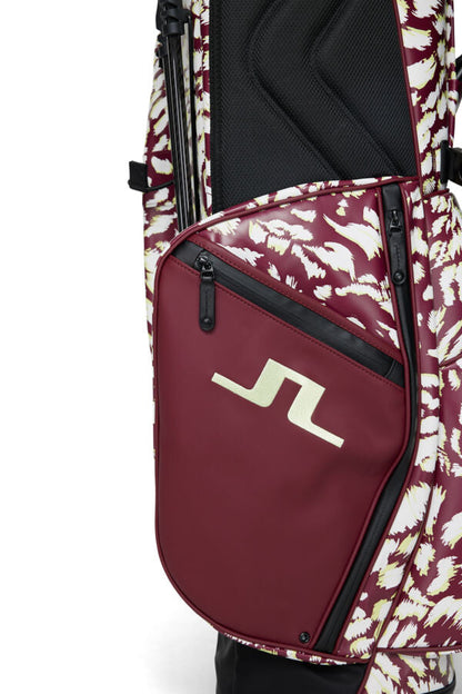 J.LINDEBERG Player Stand Bag Print