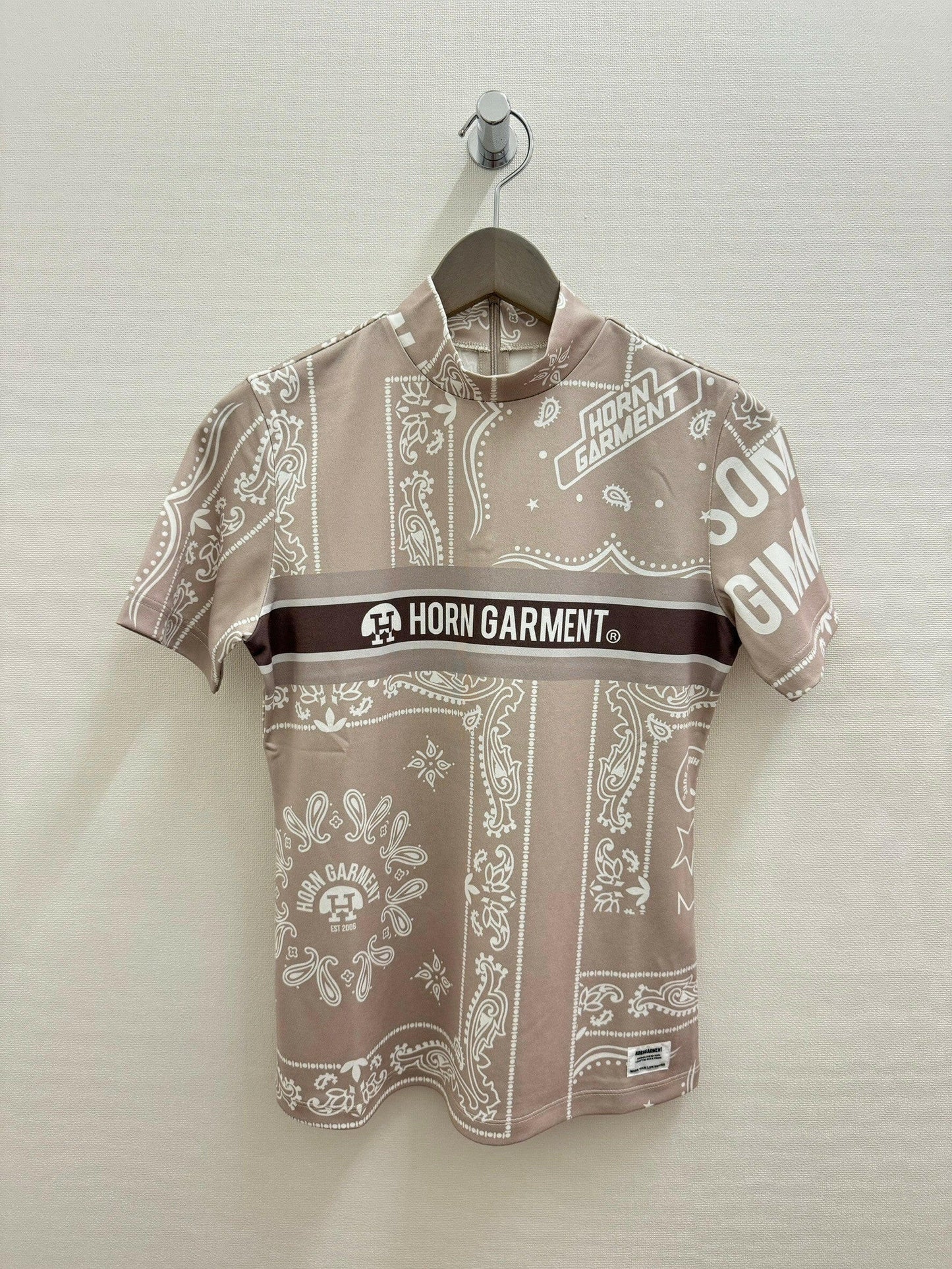 HORN GARMENT WOMENS Short Sleeve Mockneck(DE Limited)
