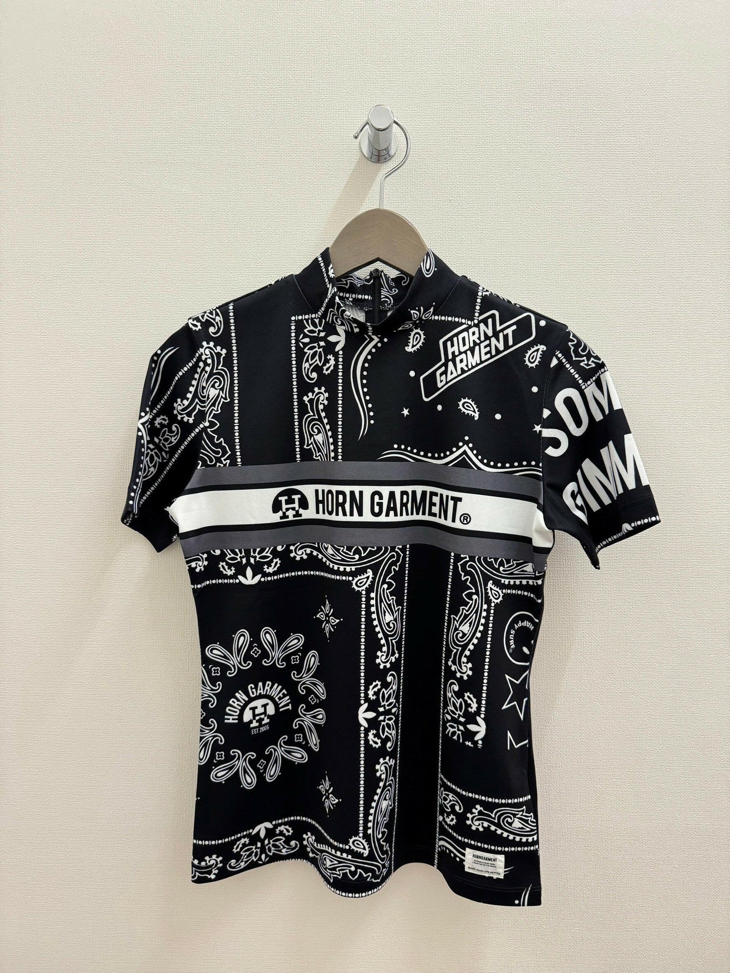 HORN GARMENT WOMENS Short Sleeve Mockneck(DE Limited)
