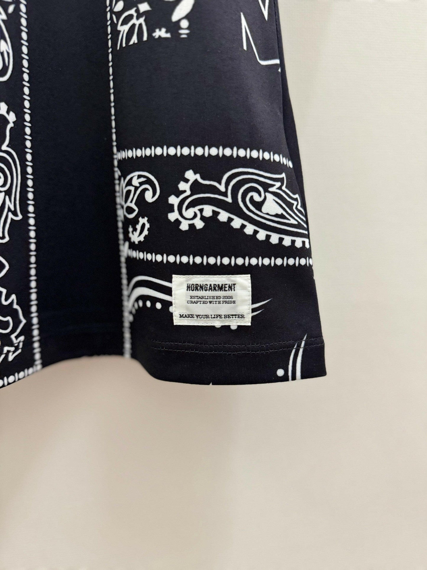 HORN GARMENT WOMENS Short Sleeve Mockneck(DE Limited)