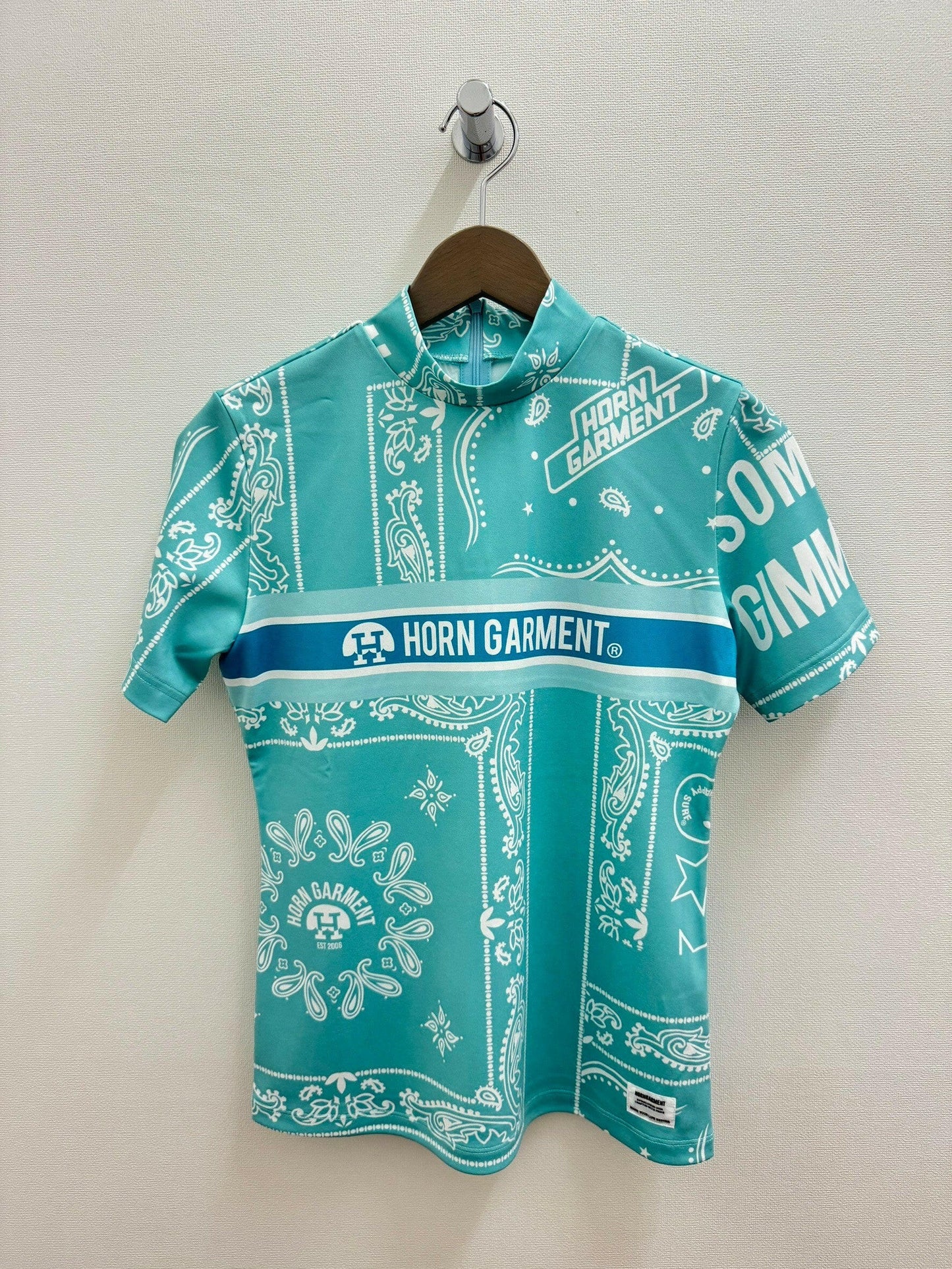 HORN GARMENT WOMENS Short Sleeve Mockneck(DE Limited)