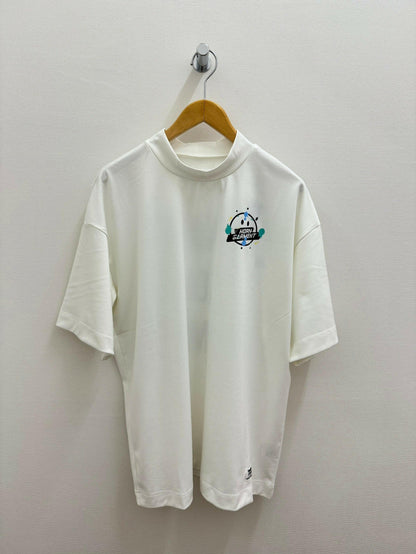HORN GARMENT MENS Short Sleeve Mockneck T-shirt(DE Limited)