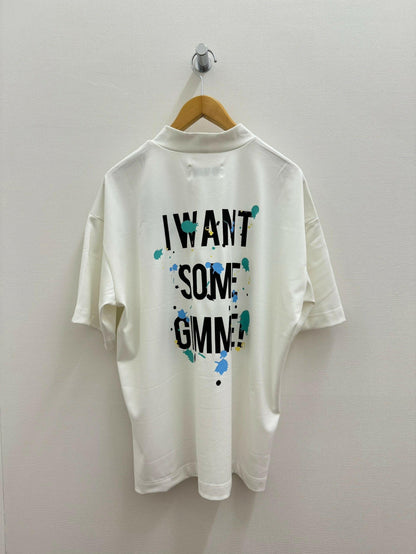 HORN GARMENT MENS Short Sleeve Mockneck T-shirt(DE Limited)