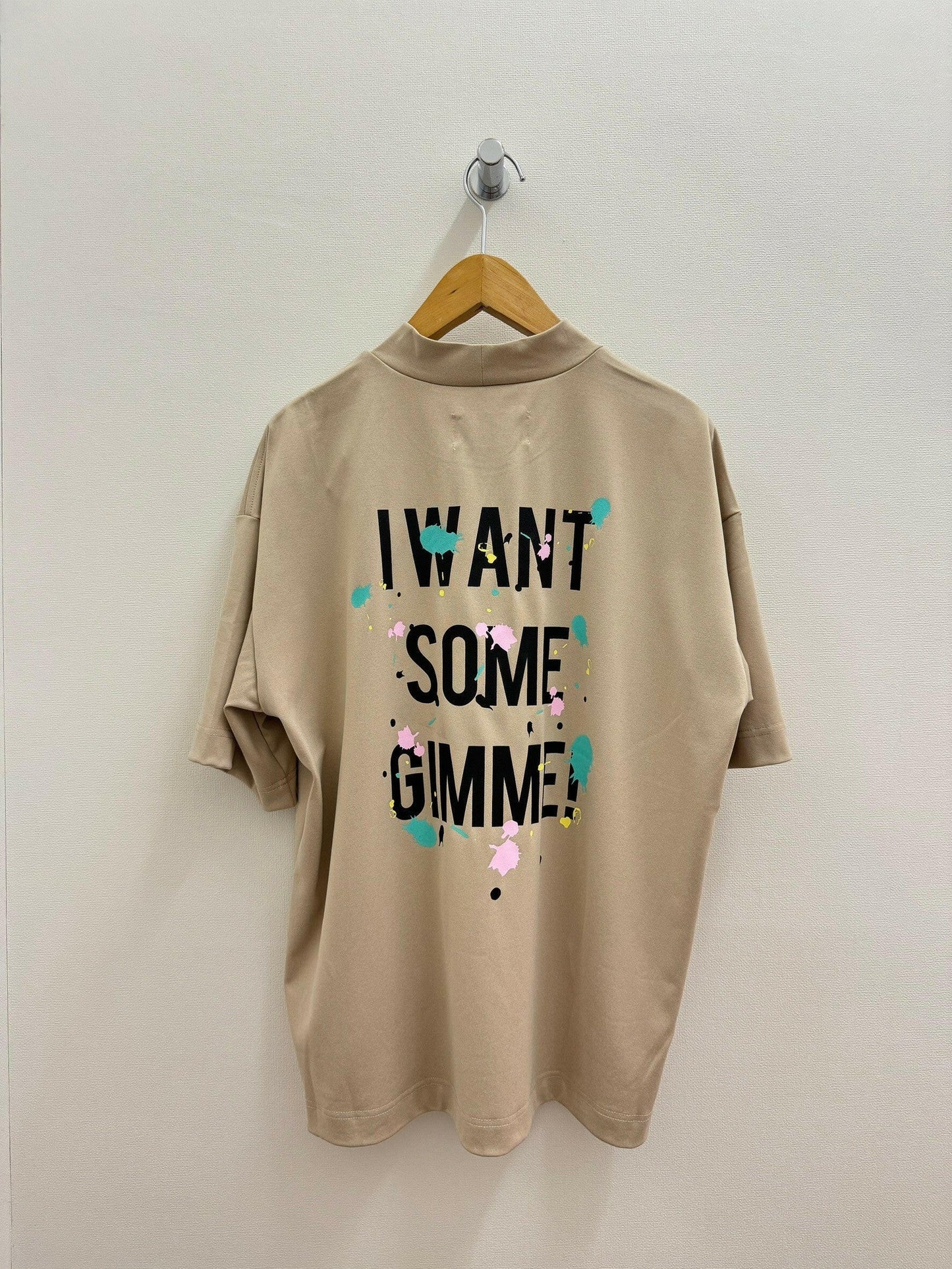HORN GARMENT MENS Short Sleeve Mockneck T-shirt(DE Limited)