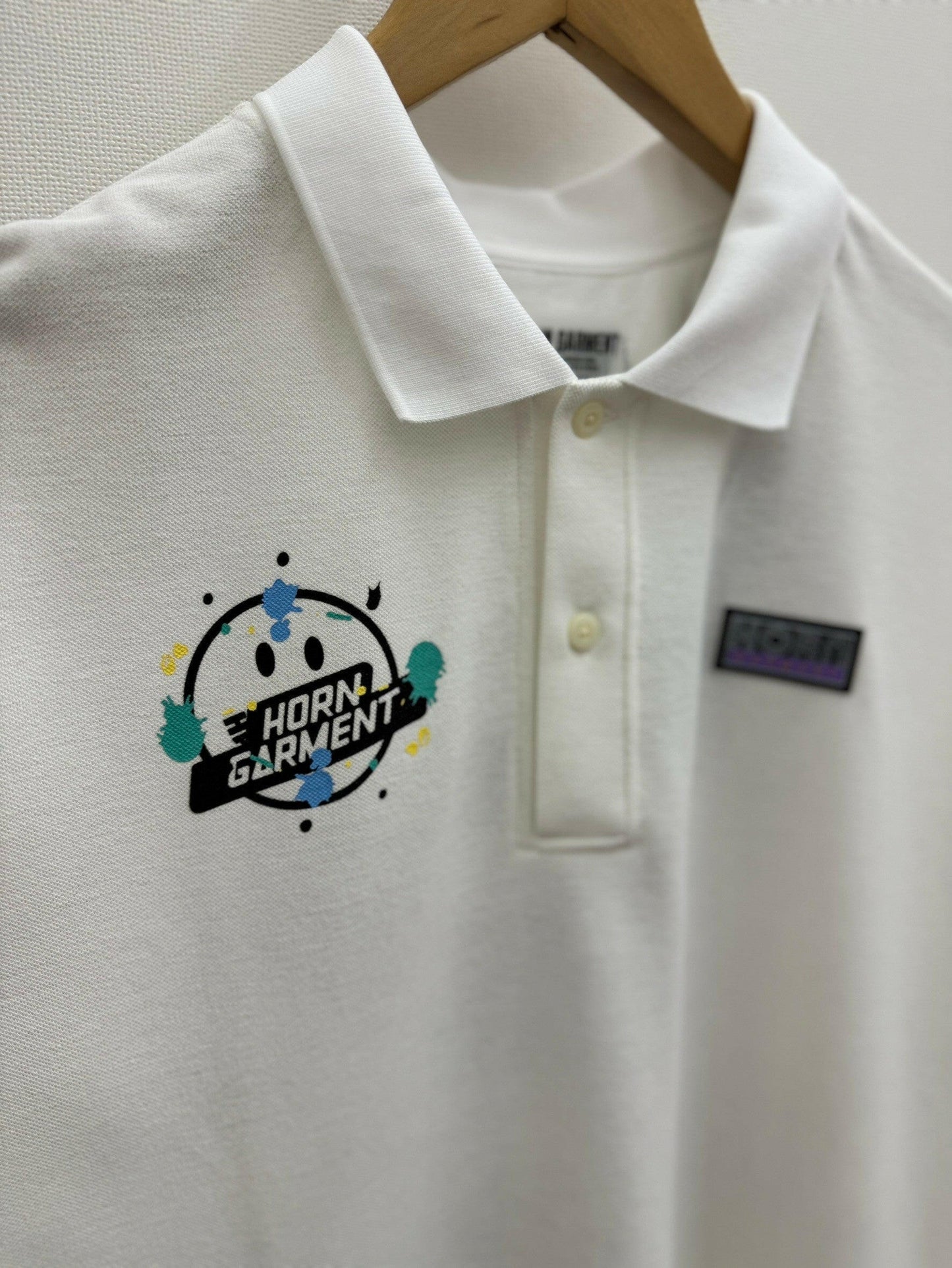 HORN GARMENT MENS Short Sleeve POLO(DE Limited)