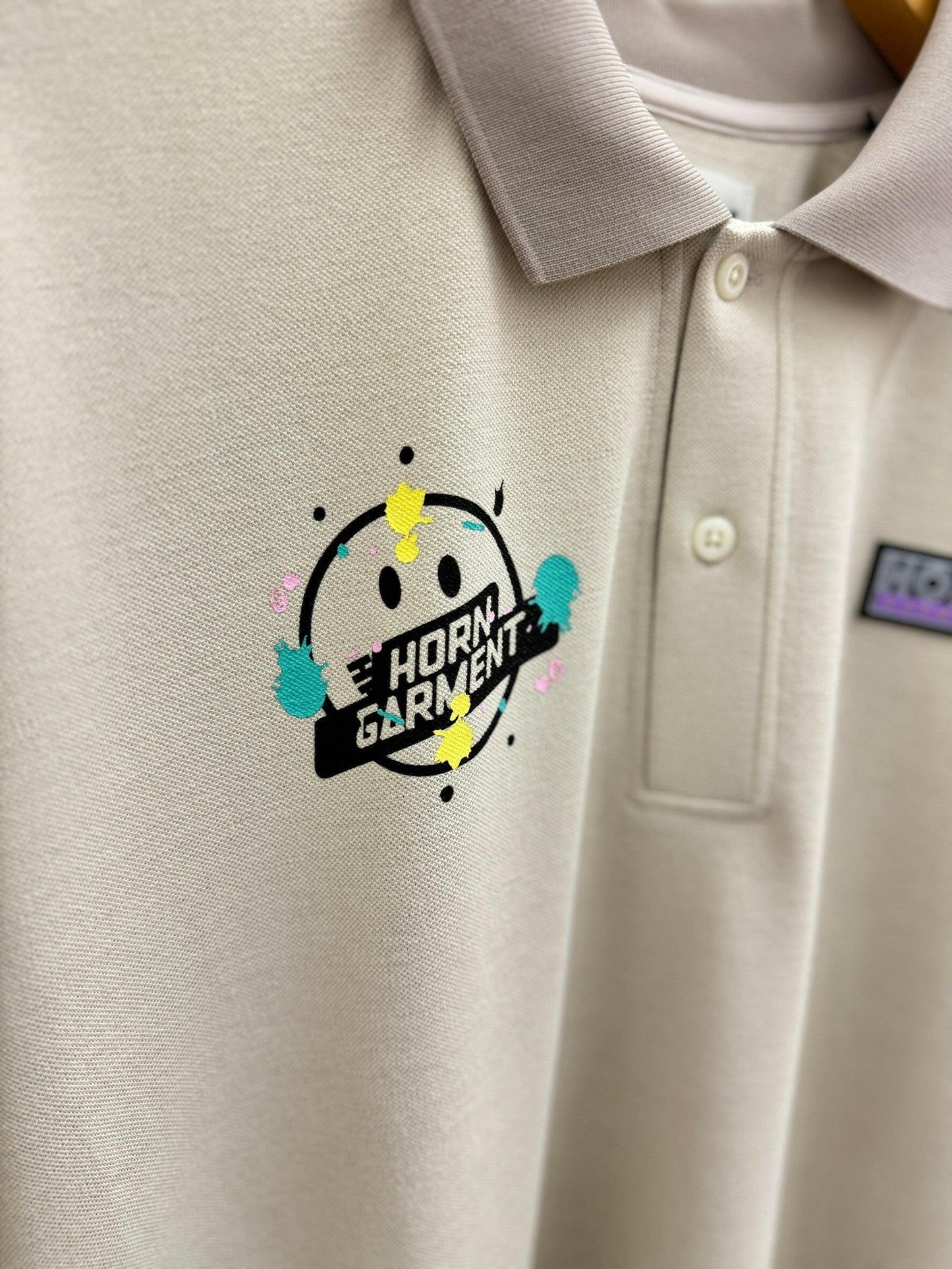 HORN GARMENT MENS Short Sleeve POLO(DE Limited)
