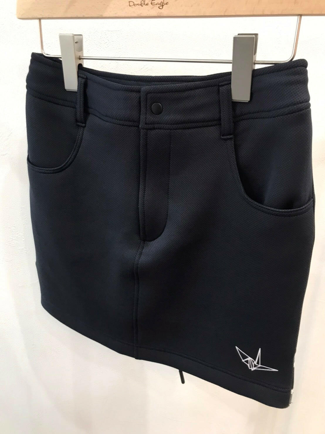 1PIU1UGUALE3 WOMENS LOGO RIB SKIRT