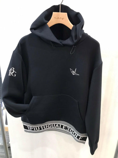 1PIU1UGUALE3 WOMENS LOGO RIB PULLOVER