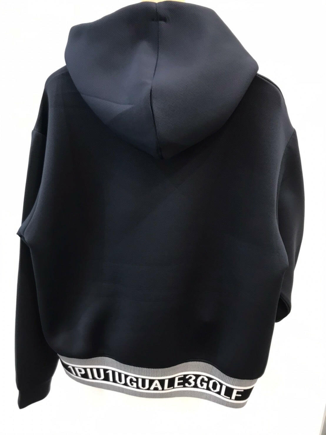 1PIU1UGUALE3 WOMENS LOGO RIB PULLOVER
