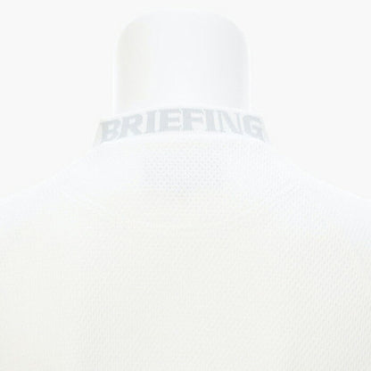 BRIEFING Men CE MS LOGO BACK RIB LS MOCK NECK RF