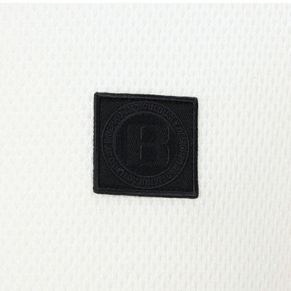 BRIEFING Men CE MS LOGO BACK RIB LS MOCK NECK RF