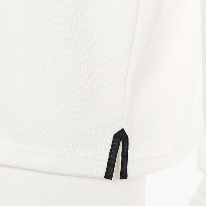 BRIEFING Men CE MS LOGO BACK RIB LS MOCK NECK RF
