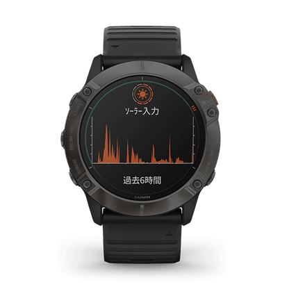 GARMIN fēnix 6X Pro Dual Power Ti Black DLC