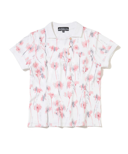 MARK&LONA WOMENS All-over Print Polo Shirt