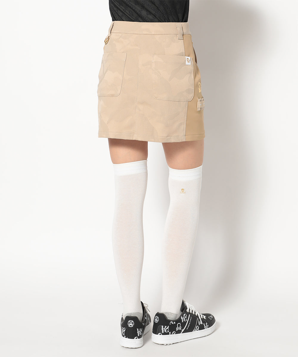 MARK&LONA WOMENS Gauge Hybrid Camo Jacquard Skirt