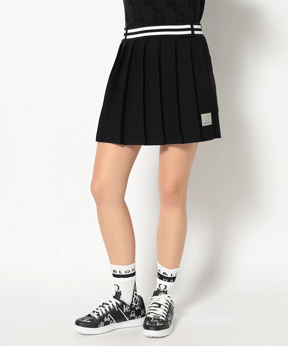MARK&LONA WOMENS Luminous Pleated Knit Skirt