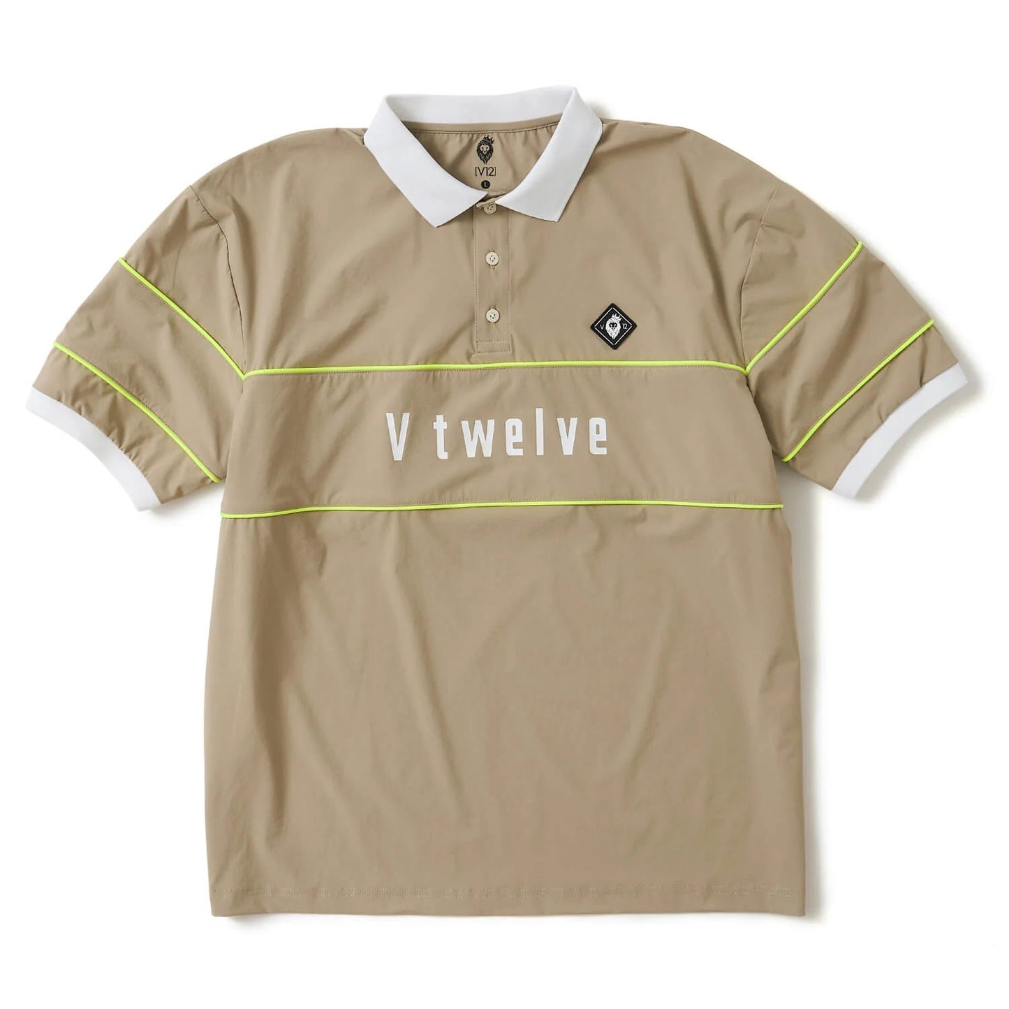 V12 MENS NEON L POLO