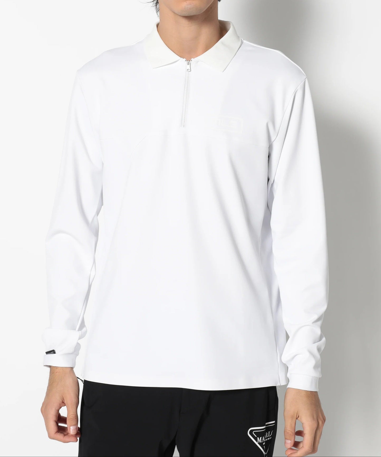 MARK&LONA MENS Long Sleeved Polo Shirt