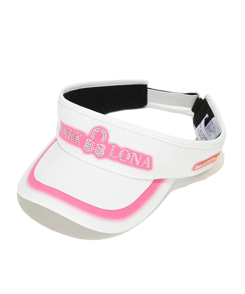MARK&LONA WOMENS Blur Sign Spectrum Visor