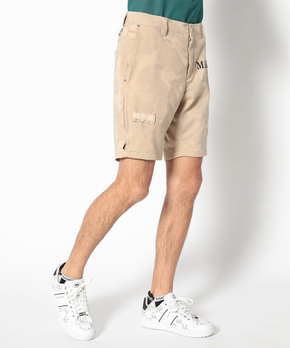 MARK&LONA MENS Gauge Utility Camo Jacquard Shorts