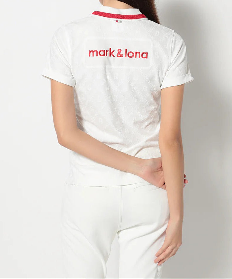 MARK&LONA WOMENS Adamant Jacquard Polo