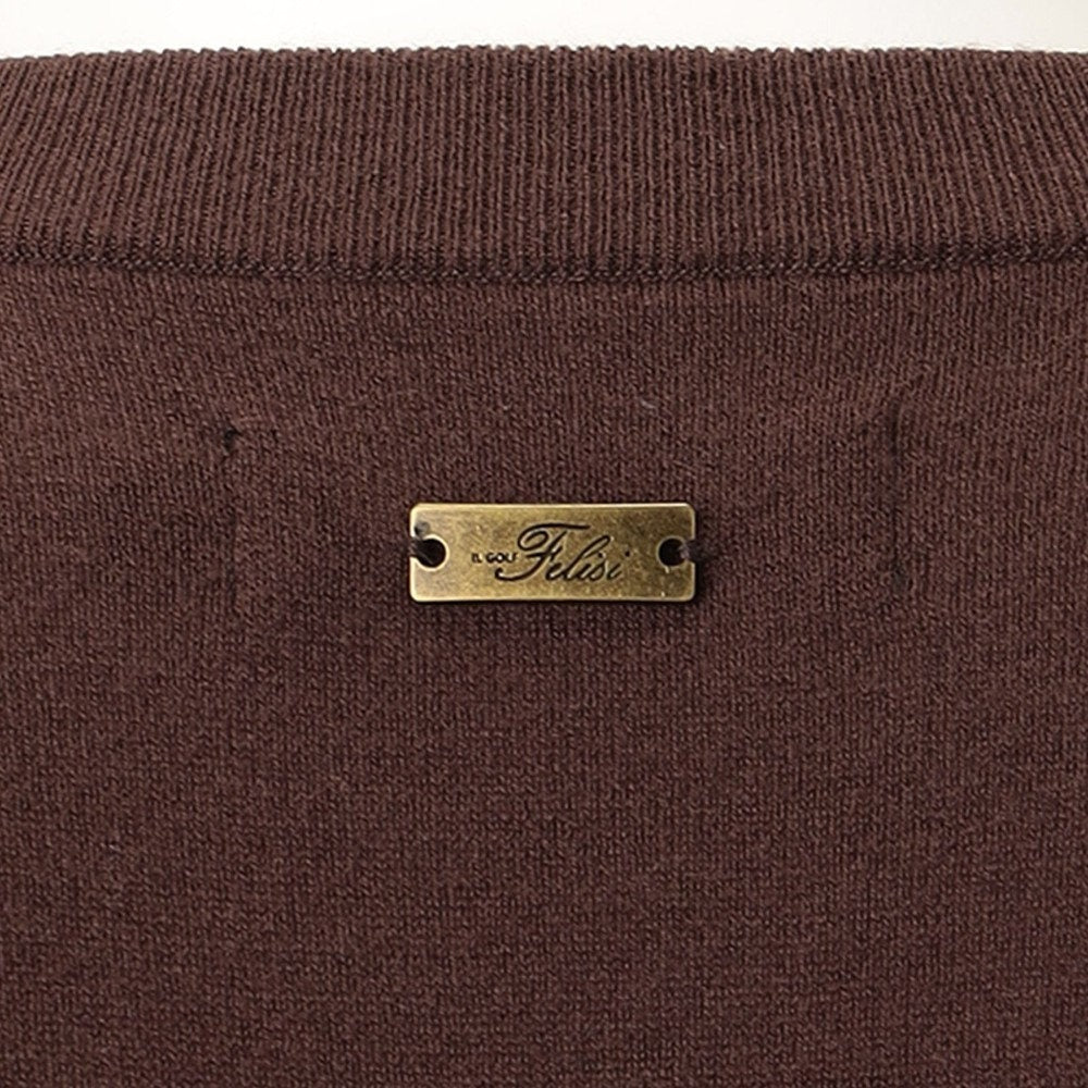 FELISI MENS MS MERINO SOLID CREW NECK KNIT