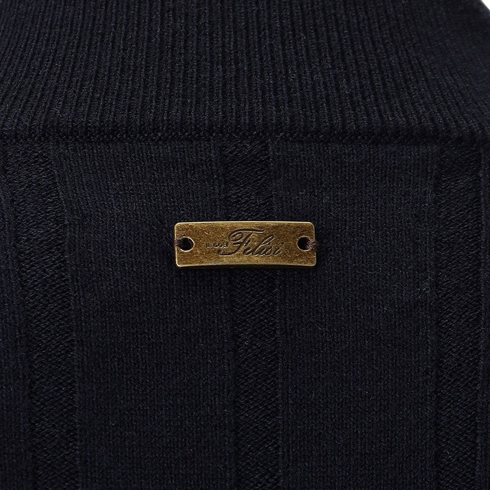 FELISI MENS MS MERINO SHADOW STRIPE HIGH NECK KNIT