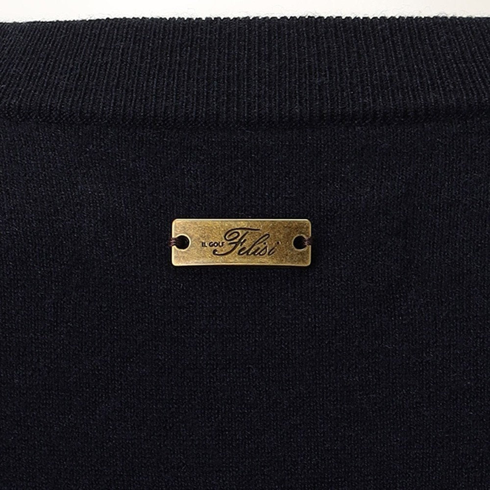 FELISI MENS MS MERINO SOLID CREW NECK KNIT