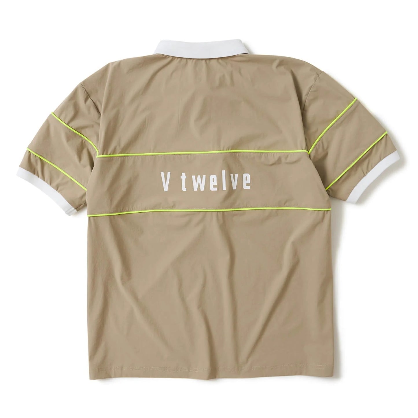V12 MENS NEON L POLO