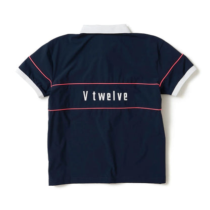 V12 WOMENS NEON L POLO