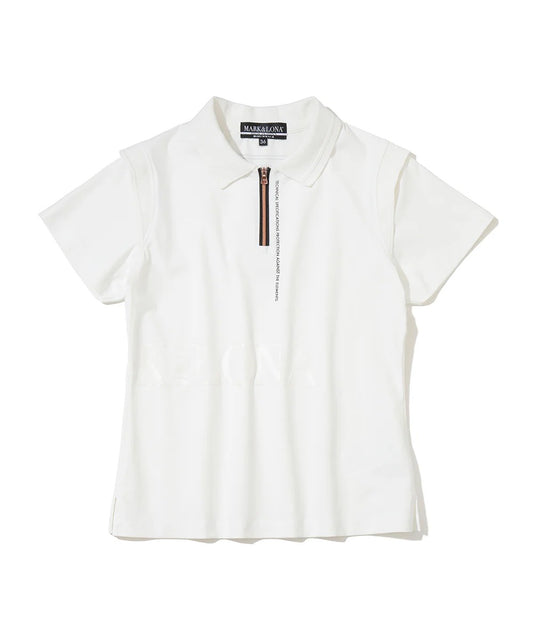 MARK&LONA WOMENS Zip-up Polo Shirt