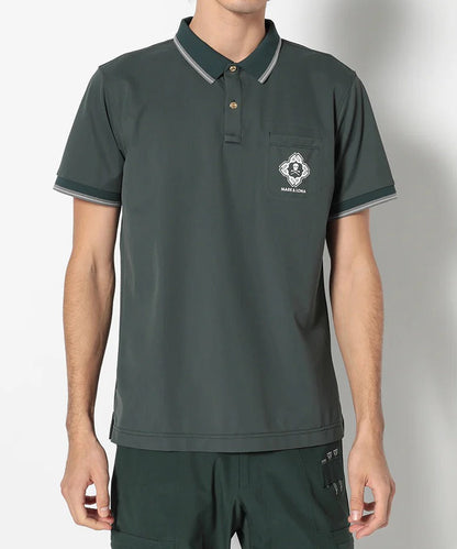 MARK&LONA MENS Stela Patch Pocket Stretch Piqué Polo