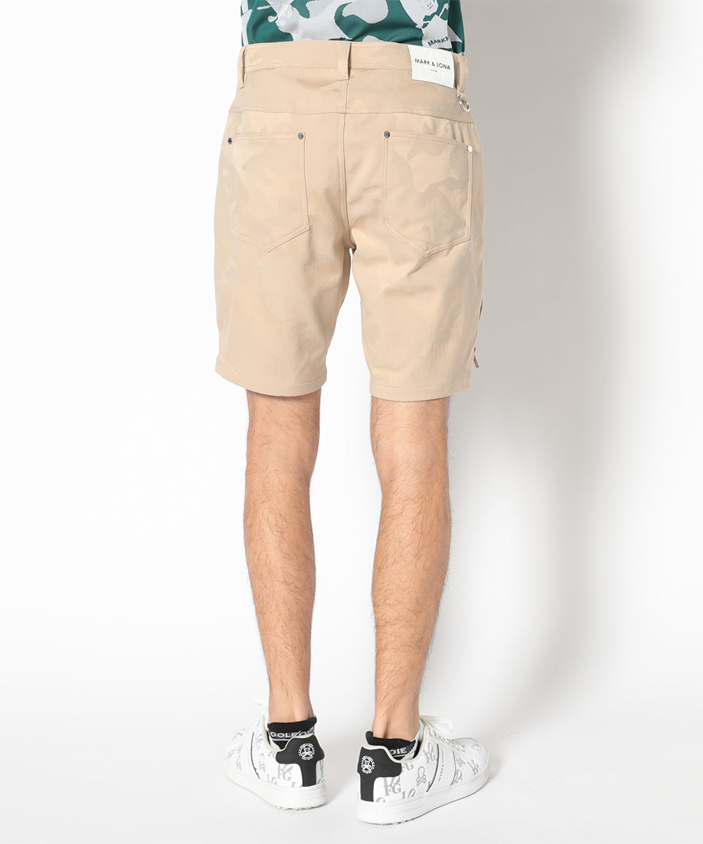 MARK&LONA MENS Gauge Utility Camo Jacquard Shorts