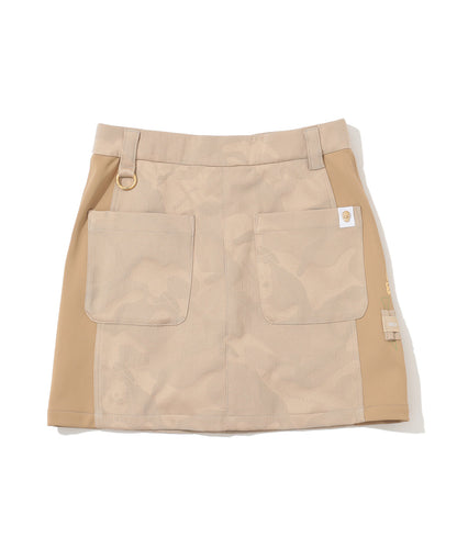 MARK&LONA WOMENS Gauge Hybrid Camo Jacquard Skirt