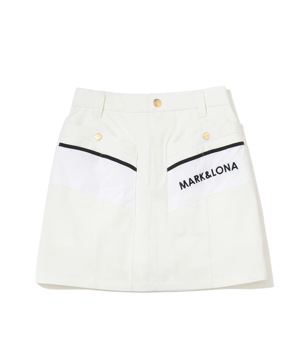 MARK&LONA WOMENS Lexa Diagonal Function Skirt
