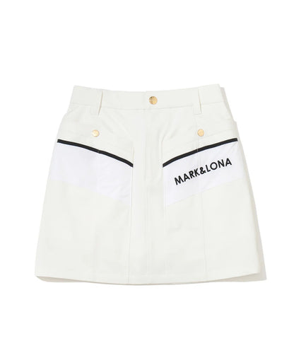 MARK&LONA WOMENS Lexa Diagonal Function Skirt