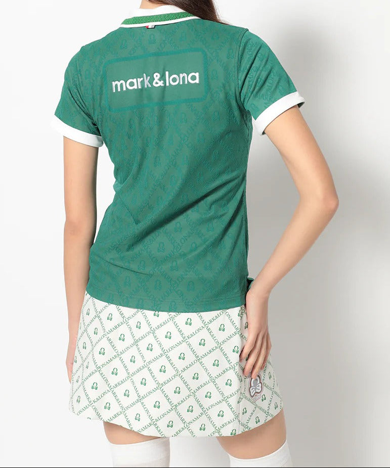 MARK&LONA WOMENS Adamant Jacquard Polo