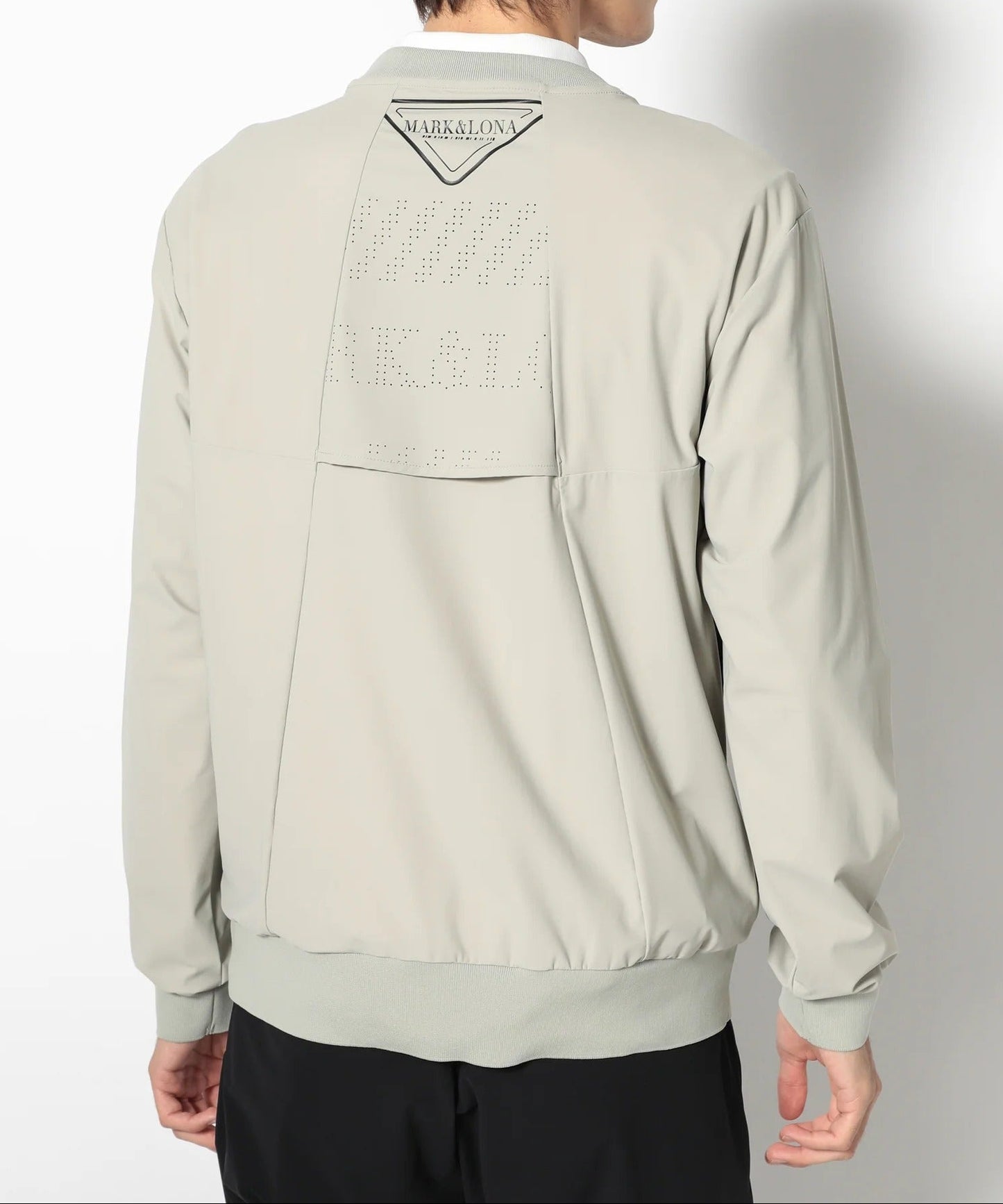 MARK&LONA MENS Crew Neck Sneed Jacket