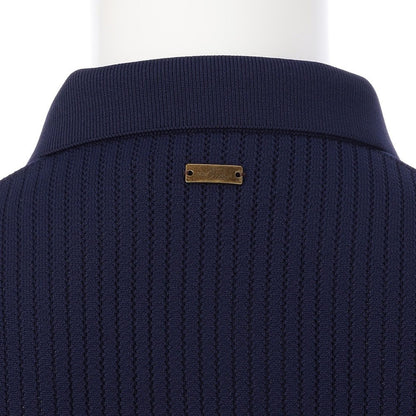 FELISI MENS MS EYELET STRIPE KNIT POLO