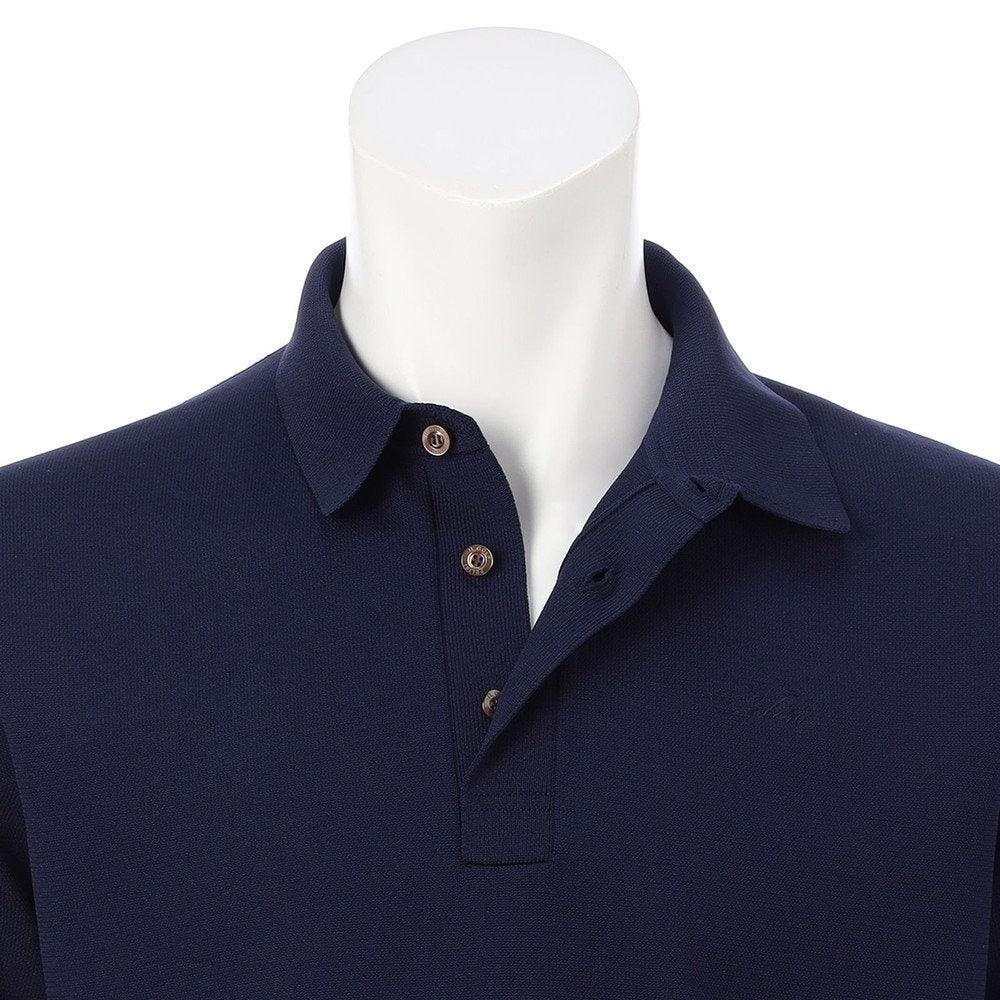 FELISI MENS MS EYELET STRIPE KNIT POLO