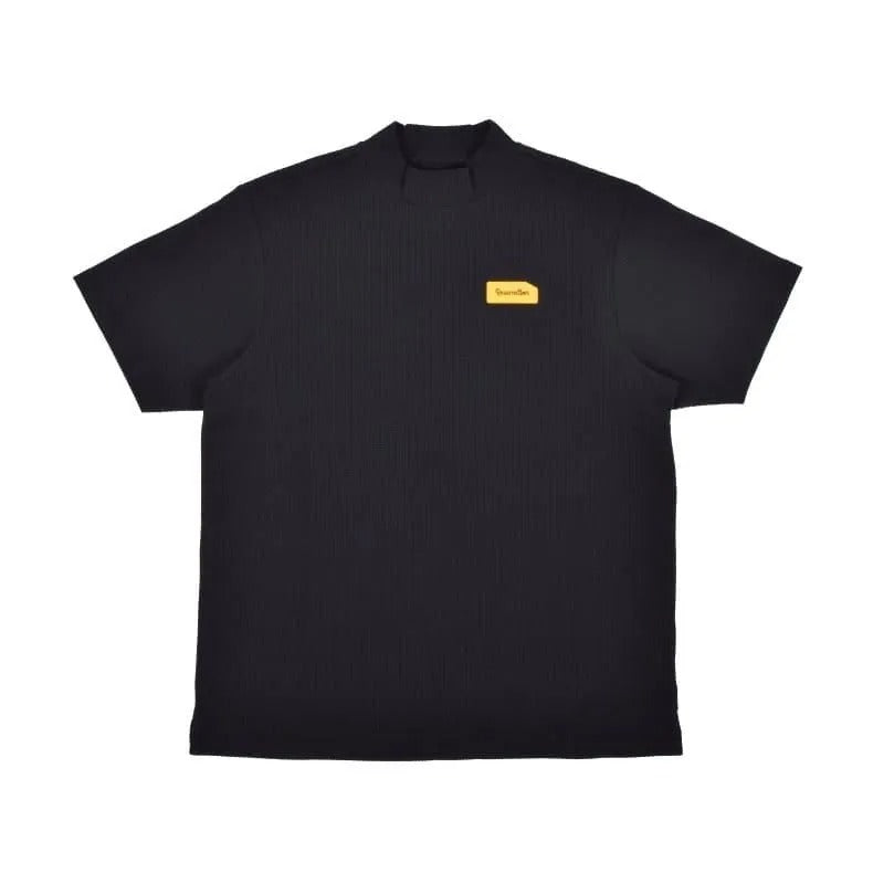 Resurrection MENS  Silicon Tag Waffle Mock Neck (Relax Fit)