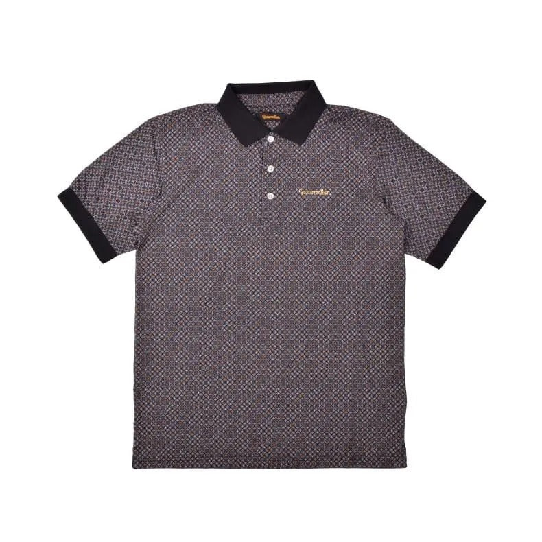 Resurrection MENS Shippo Pattern Polo Shirt