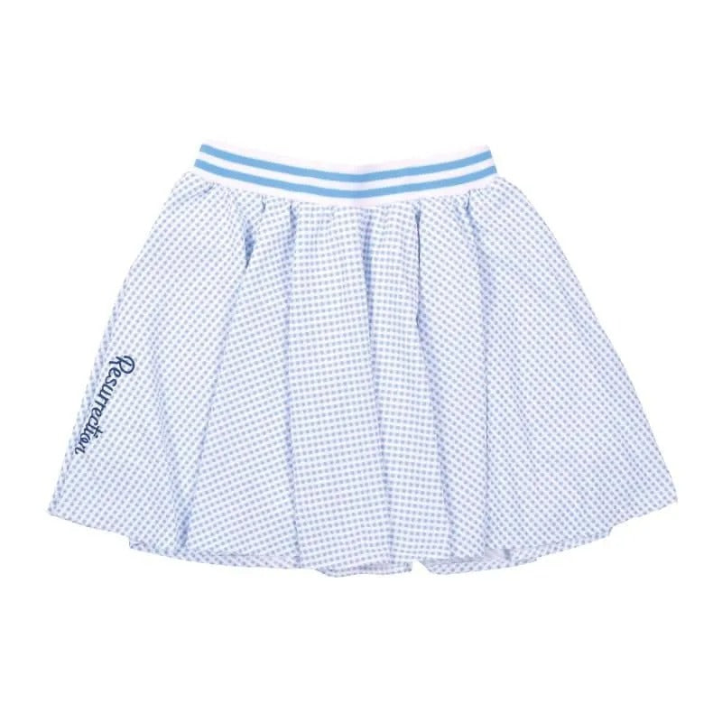 Resurrection WOMENS  Gingham Check Skirt Flared