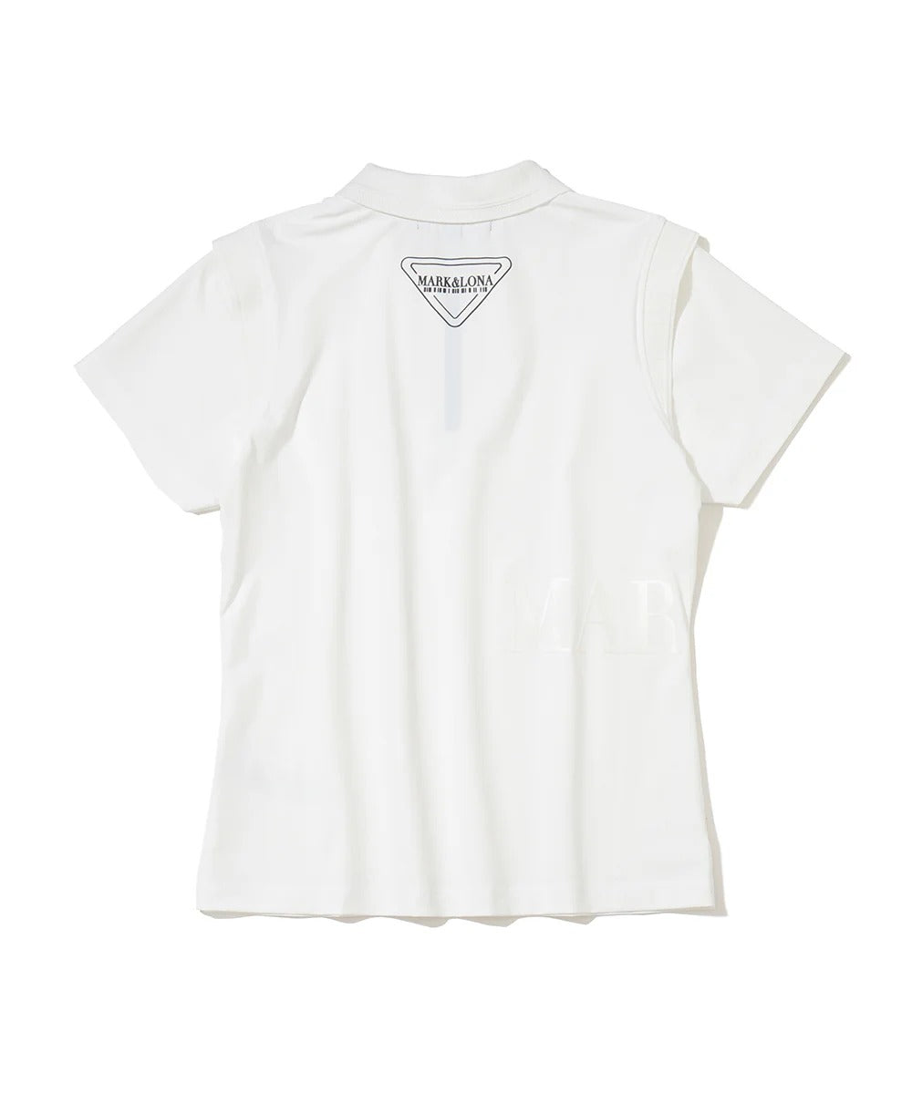 MARK&LONA WOMENS Zip-up Polo Shirt