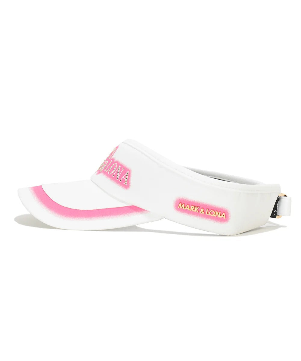 MARK&LONA WOMENS Blur Sign Spectrum Visor